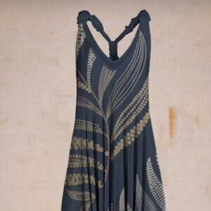 Blue Harem jumpsuit  NWOT  size XL